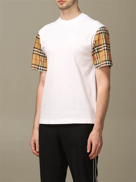 burberry t shirt check|burberry check shirt men's.